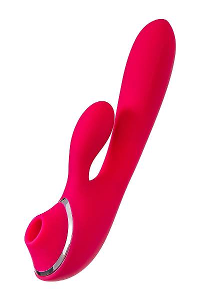 Klitoral uyar�c�l� vibrat�r JOS Doobl, silikon, pembe, 20 cm