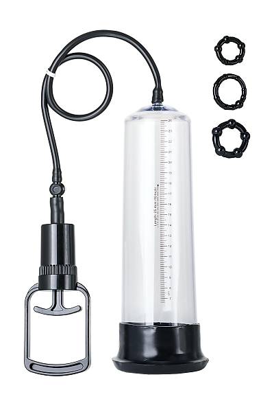 A-Toys by TOYFA penis pompas, PVC, transparan, 27,5 cm