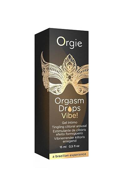 ORGIE Orgasm Drops Vibe Samimi Klitoris Jeli, 15 ml
