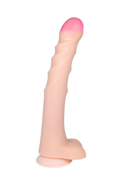 Lovetoy Dildo cyberskin - SUPERGIANT laminat vantuzlu, �ap 57 mm, toplam uzunluk 380 mm
