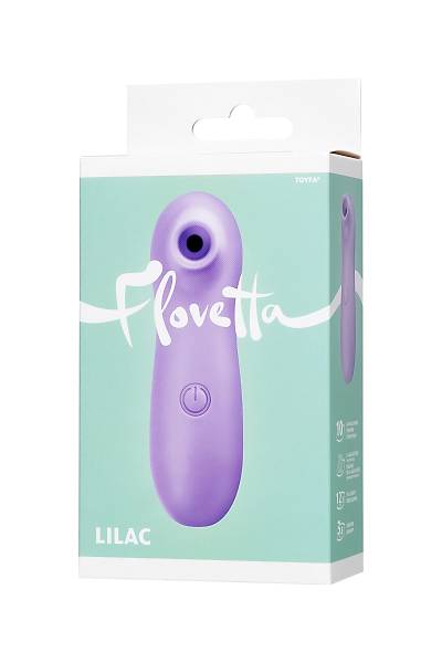 Flovetta by Toyfa Lilac Vakum Dalgas� Vibrat�r, ABS Plastik, Mor, 12,5 cm