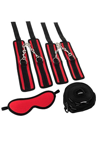 Anonymo Bandaj Seti #0705, polyester, k�rm�z�