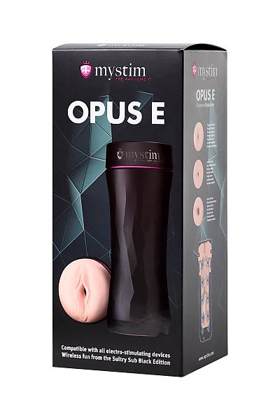 Mystim Masturbator Opus E Vagina, TPE Malzeme 21.5 cm
