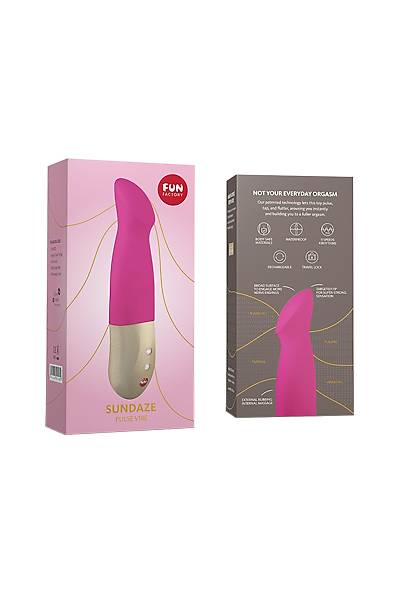 Fun Factory SUNDAZE pulsat�r�, silikon, mor, 17.5 cm