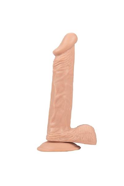 Kemerli Belden Ba�lamal� Ralistik D�z Duru�lu Damarl� Penis 24cm