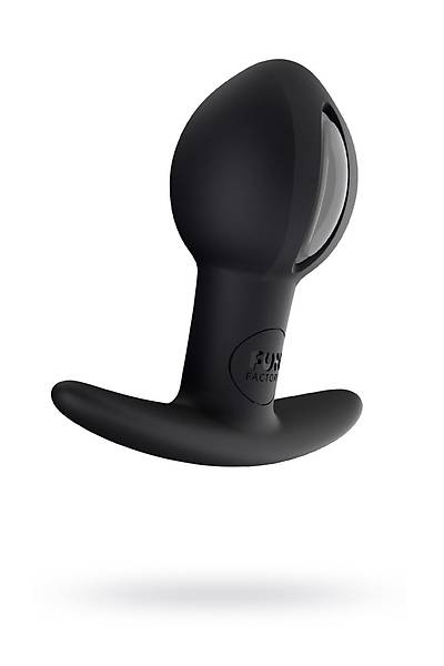 Fun Factory B BALLS anal stim�lat�r�, silikon, siyah, 7 cm
