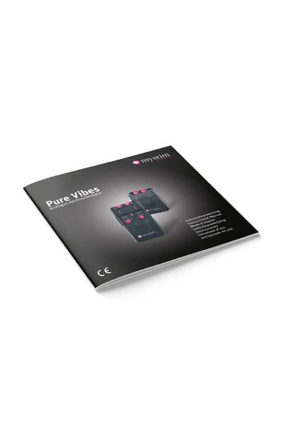 Mystim Darbe kayna�� Cluster Buster, uzaktan kumanda, digital, 12 program, siyah