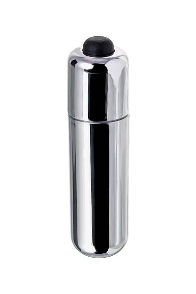 Erotist anal vibratr, siyah, silikon, 8,5 cm