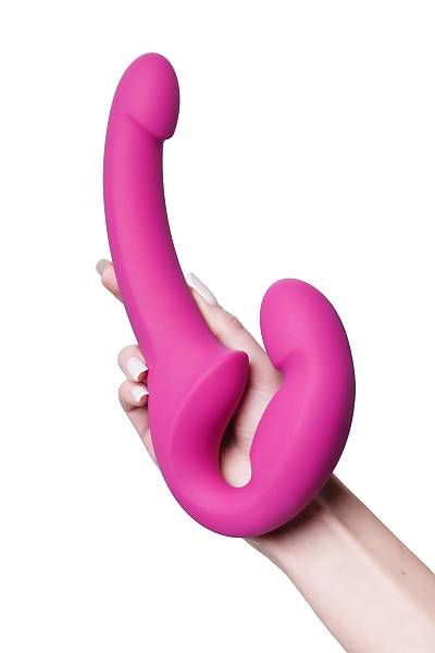 Fun Factory Anatomik Silikon i�ermeyen SHARE strapon, silikon, mor, 23 cm
