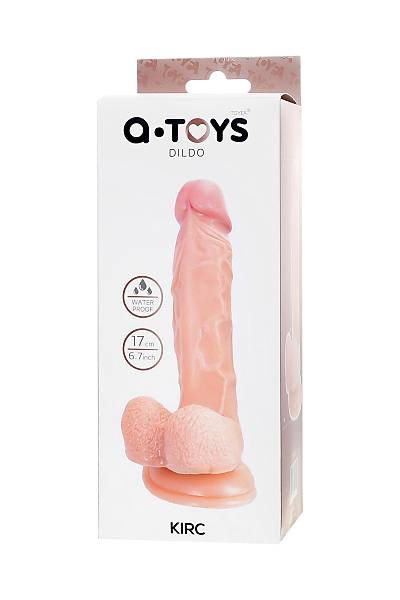 A-Toys by TOYFA Gereki Yapay Penis Kirc 17 cm