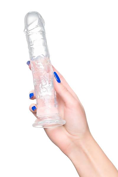 A-Toys by TOYFA Auri yapay penis, TPE, transparan, 20 cm