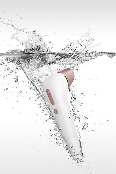 Satisfyer 2 NG Vakum dalgas temassz Klitoral Stimlatr , ABS plastik, beyaz, 17 cm.