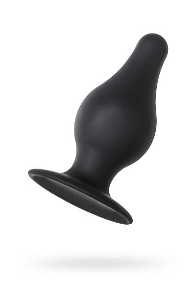 Erotist Spade L anal klf, Silekspan, siyah, 11 cm