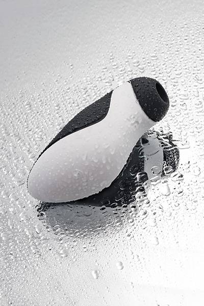 Satisfyer Orca Vakum dalgas temassz klitoral uyarc, silikon, siyah, 11,5 cm