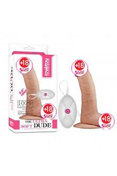 LOVETOY UR3 Yeni Nesil Titre�imli 23 cm Realistik Vibrat�r Dildo