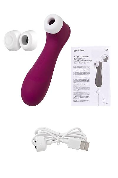 Satisfyer Pro 2 Generation 3 with Liquid Air Technology, Vakum klitoris stim�lat�r�