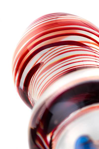 Sexus Glass �ift tarafl� yapay penis , cam, transparan, 20 cm