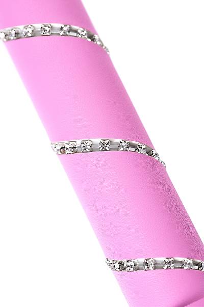 Anonymo Flogger  #0006, PU deri, pembe, 64 cm