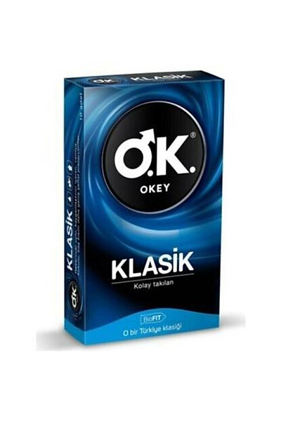 Okey Klasik - Kolay Tak�lan Prezervatif 10'Lu