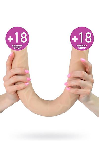 Lovetoy Neoskin �ift Tarafl� Penis �ap 51 mm, toplam Uzunluk 555 mm