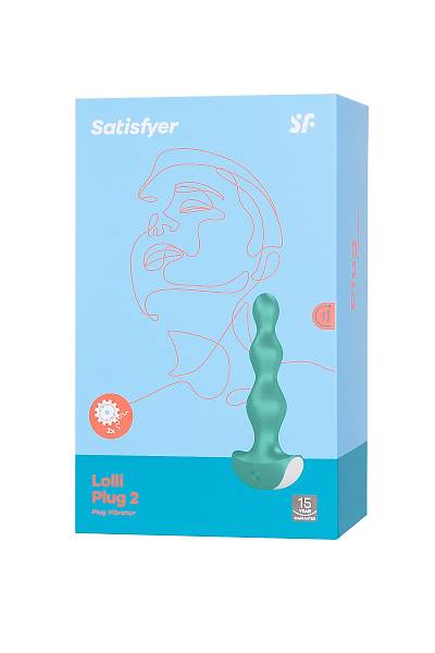 Satisfyer Lolli-Plug 2 green Anal bal�ks�rt�  Tatmin edici, ye�il