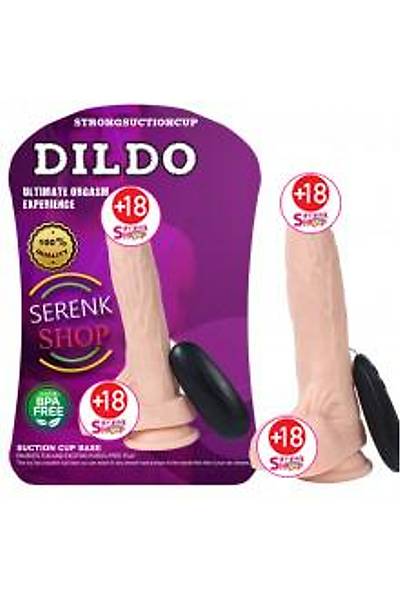 XS MORPHEUS Titre�imli Realistik Vibrat�r Penis Dildo 20.5 CM