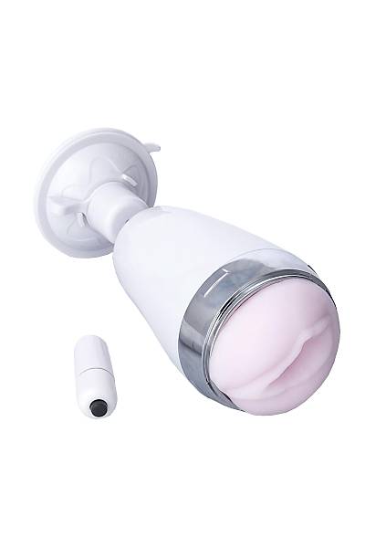 A-toys by TOYFA Coochy gereki Masturbator, TPR, beyaz, 21 cm