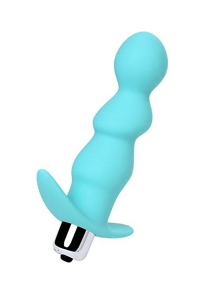 ToDo by Toyfa Bland anal vibratr, silikon, mavi, 12 cm,  2,8 cm