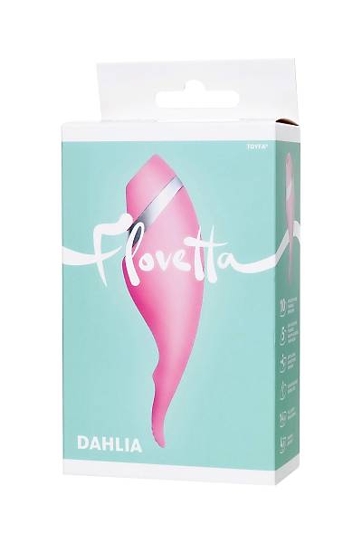 Flovetta by Toyfa DAHL�A �ok Fonksiyonlu Vakum Vibrat�r, Silikon, Pembe, 14 cm