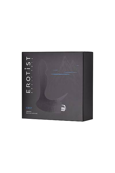 Erotist First Stim�lat�r� Silikon Siyah, 14,4 cm