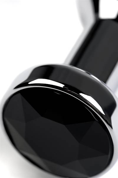 Metal by TOYFA anal k�l�f, Metal, g�m��, siyah kristalli, 11 cm, � 3 cm, 95 g