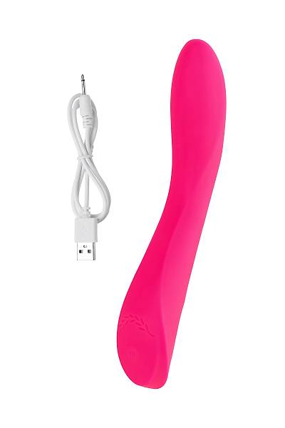 JOS Ger�ek�i olmayan Twig vibrat�r, 5 titre�im modu, silikon, pembe, 20,5 cm, � 3,4 cm