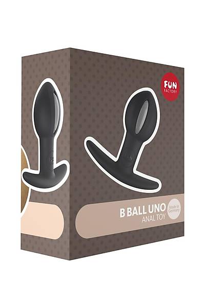 Fun Factory B BALLS anal stim�lat�r�, silikon, siyah, 7 cm