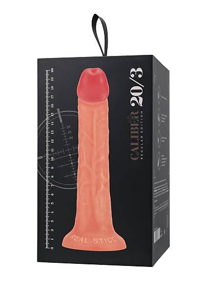 Ger�ek�i yapay penis, RealStick CALIBER, 20 cm, �3