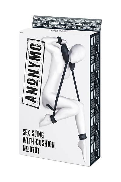 Anonymo sabitleme ask�s� #0701 yast�kl�, kadife, siyah, 127 cm