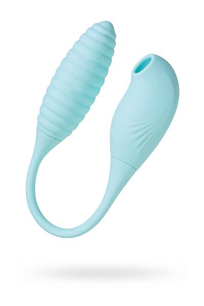 JOS Roow vakum dalgas� stim�lat�r�, silikon, mavi, 36 cm