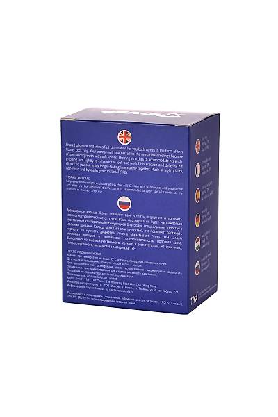 Toyfa XLover Penis Montaj Halkas, Termoplastik Elastomer (TPE), siyah, 4 cm