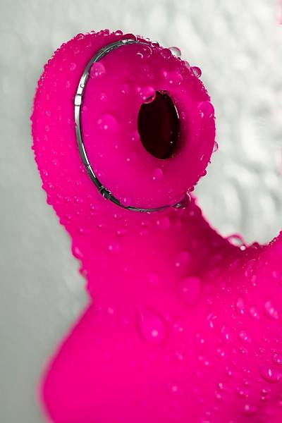 JOS TRIPLING  3'� 1 Arada Vibrat�r, Silikon, Pembe, 21 cm