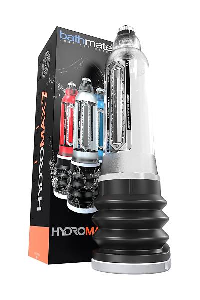 Bathmate HYDROMAX7 hidrolik pompa, ABS plastik, transparan, 30 cm (Hydromax X30 muadili)