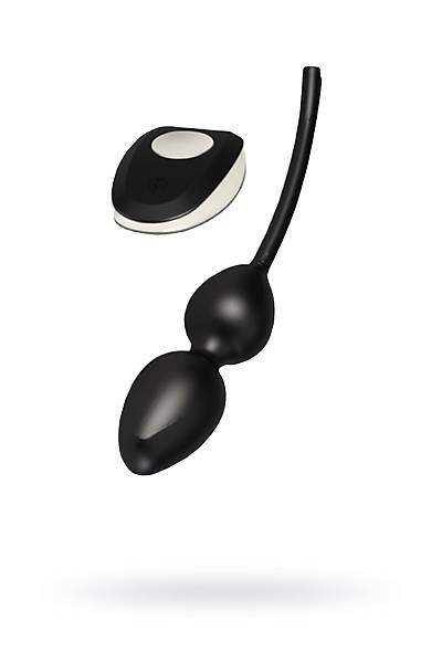 Mystim Jane Untamed Geisha Balls vibe vajinal Toplar�, titre�imli, silikon, siyah