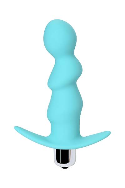 ToDo by Toyfa Bland anal vibratr, silikon, mavi, 12 cm,  2,8 cm