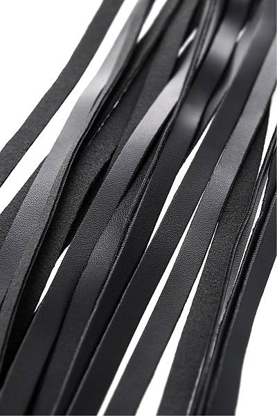 Anonymo #0005 Flogger, PU deri, siyah, 64 cm