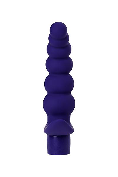 ToDo by Toyfa Dandy anal vibratr, silikon, mor, 13,5 cm,  3,2 cm