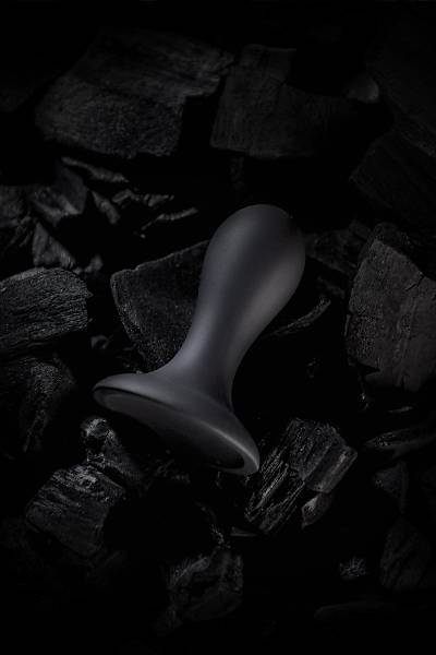 Erotist Hidro S Anal Plug Silikon Siyah, 8,5 cm