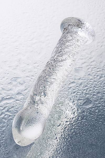 Sexus Glass Ger�ek�i olmayan yapay penis  cam, transparan, 16,5 cm