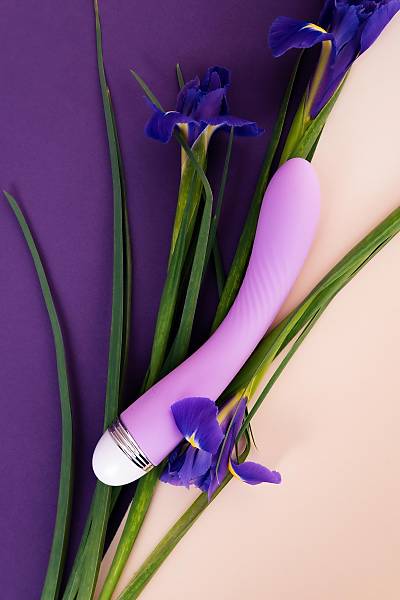 Flovetta by Toyfa Lantana vibrat�r�, Silikon, mor, 22 cm