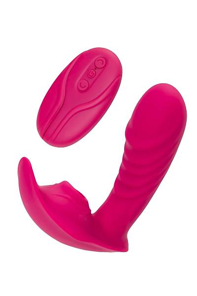 JOS Shani Vakum Dalga G Noktas Vibrator, Silikon, Pembe, 12 cm