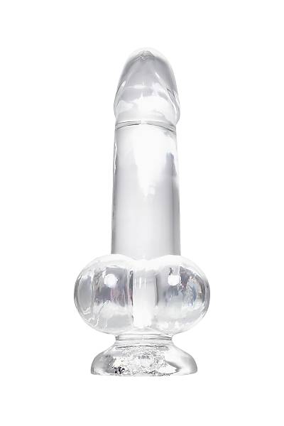 A-Toys by TOYFA Ger�ek�i Cryst yapay penis, TPE, transparan, 15 cm