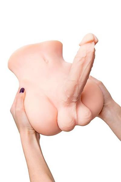 Kkrdakl Dildo'ya Sahip Trans Manken Anal Girili ve 19cm Yapay Penisli Mastrbatr