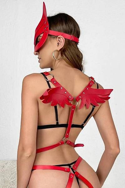 Fancy Fantezi Melek Detayl� Sexy Kost�m�